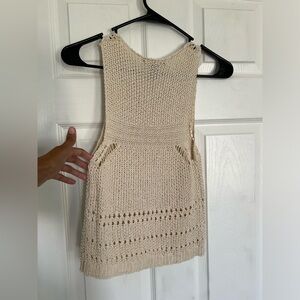 Crochet tank top